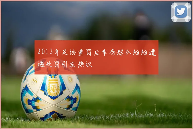 2013年足协重罚后幸存球队纷纷遭遇处罚引发热议